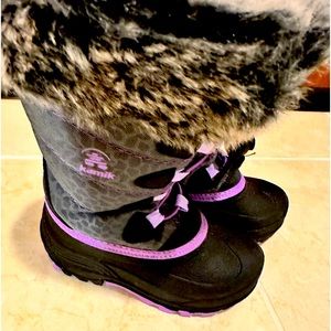Kamik. snowgypsy boots, size 10